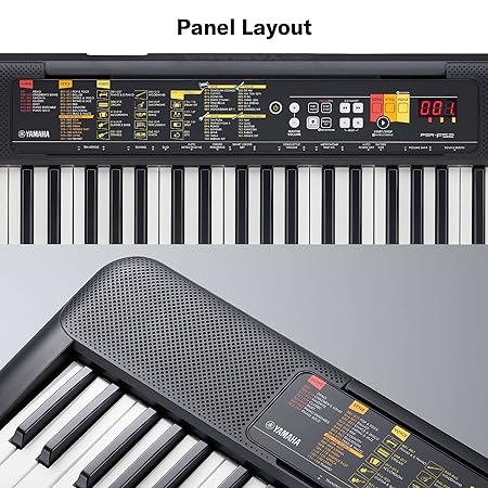 Yamaha PSR-F52 61-Key Portable Keyboard with 136 Voices & World Styles