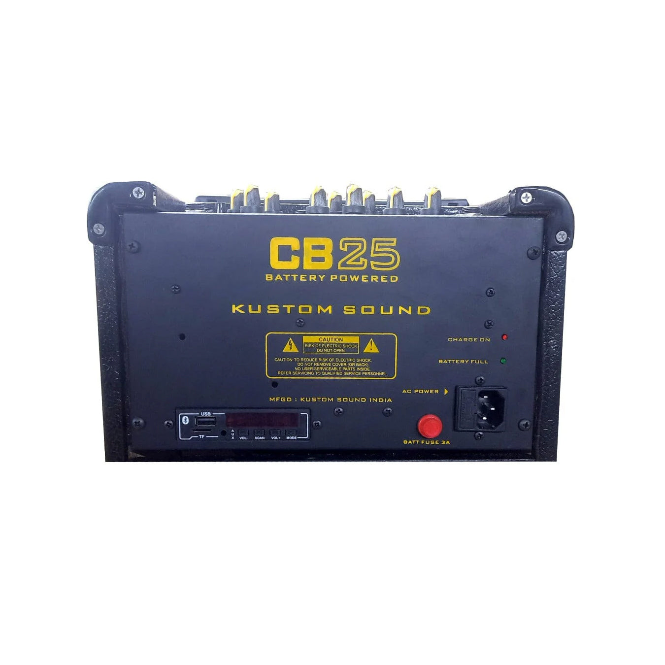 Kustom Sound CB25 25W Battery Powered Amplispeaker – Portable Guitar Amp