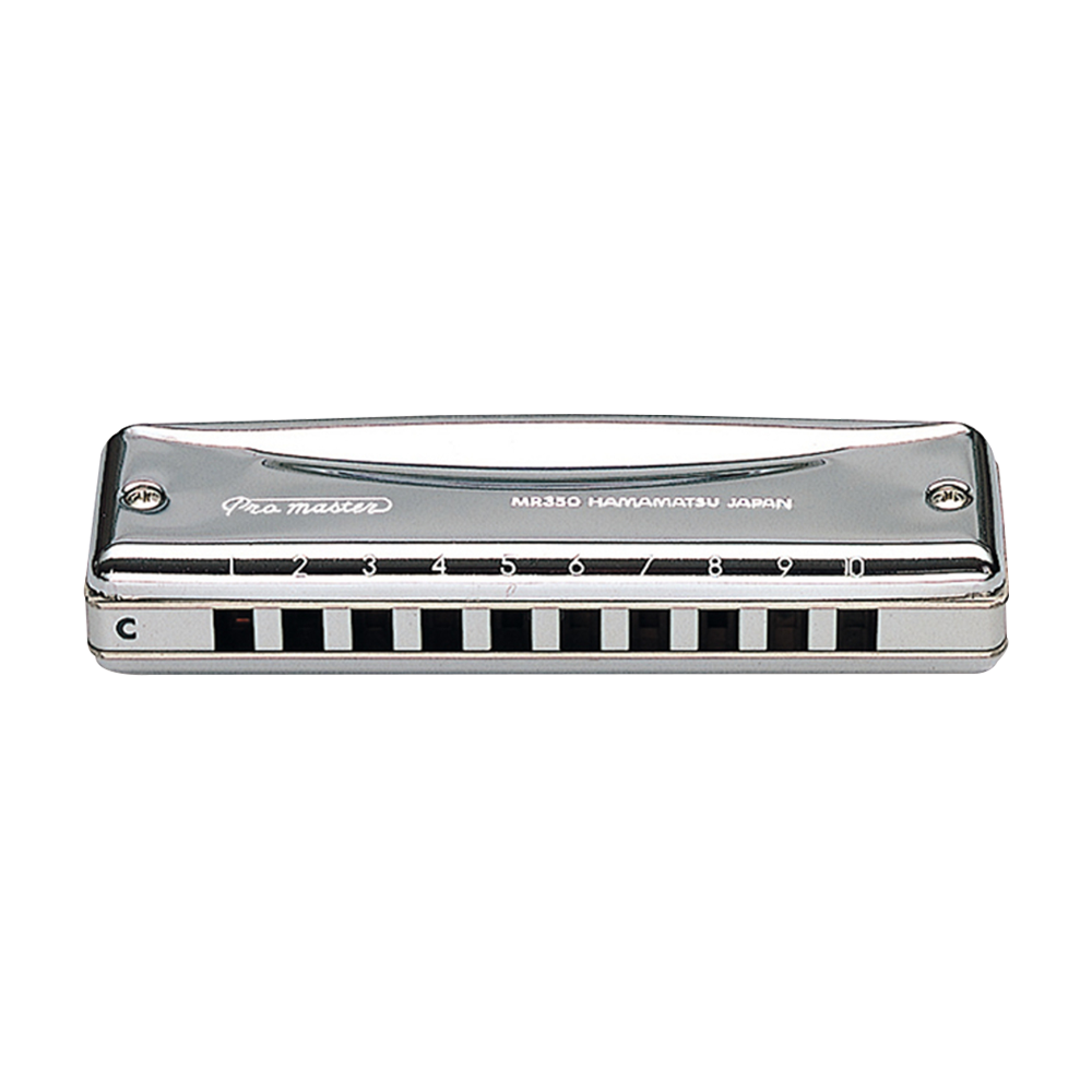 Suzuki Pro Master MR-350 Diatonic Harmonica – 10 Hole, Key of C