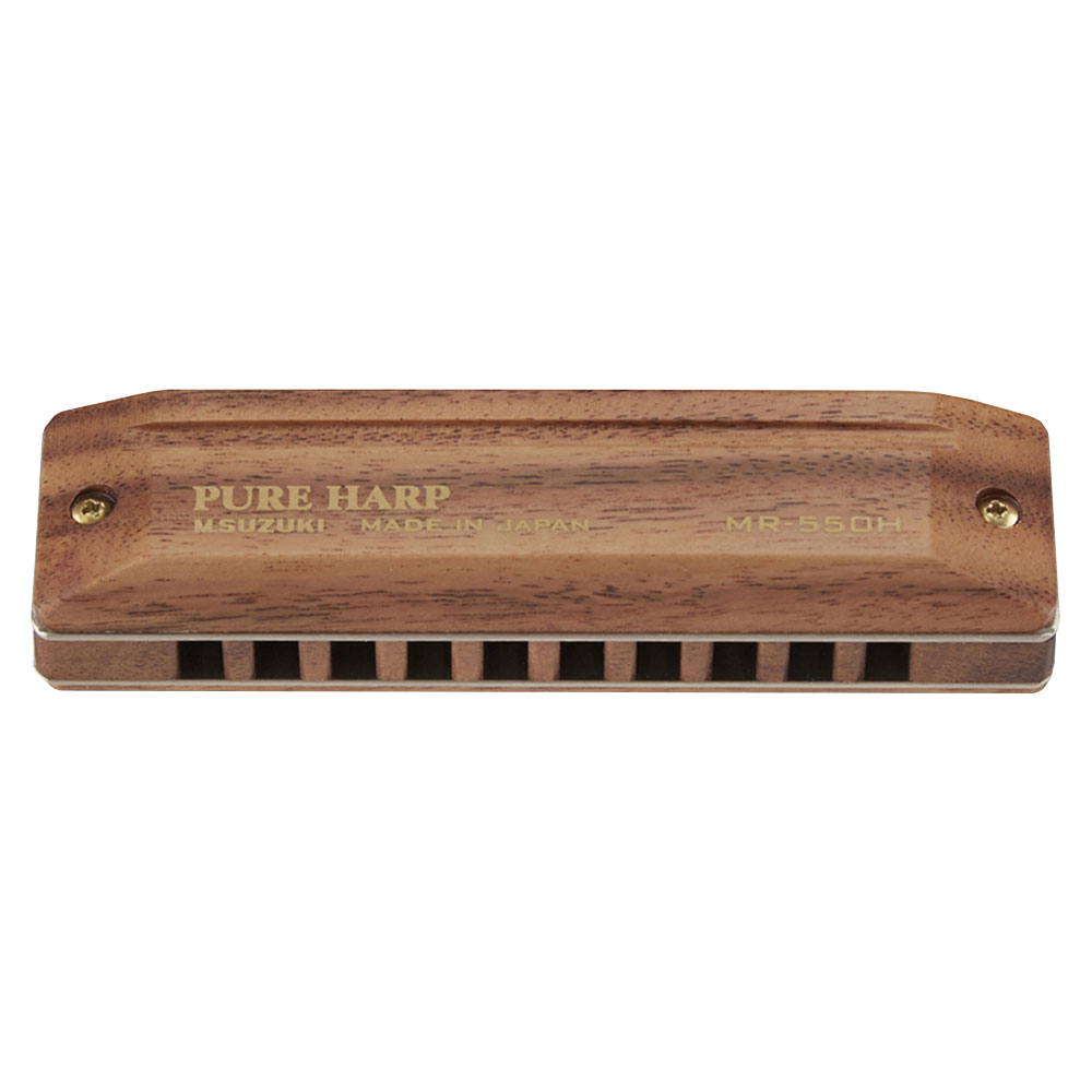 Suzuki Pure Harp MR-550H Diatonic Harmonica – 10 Hole, Key of C