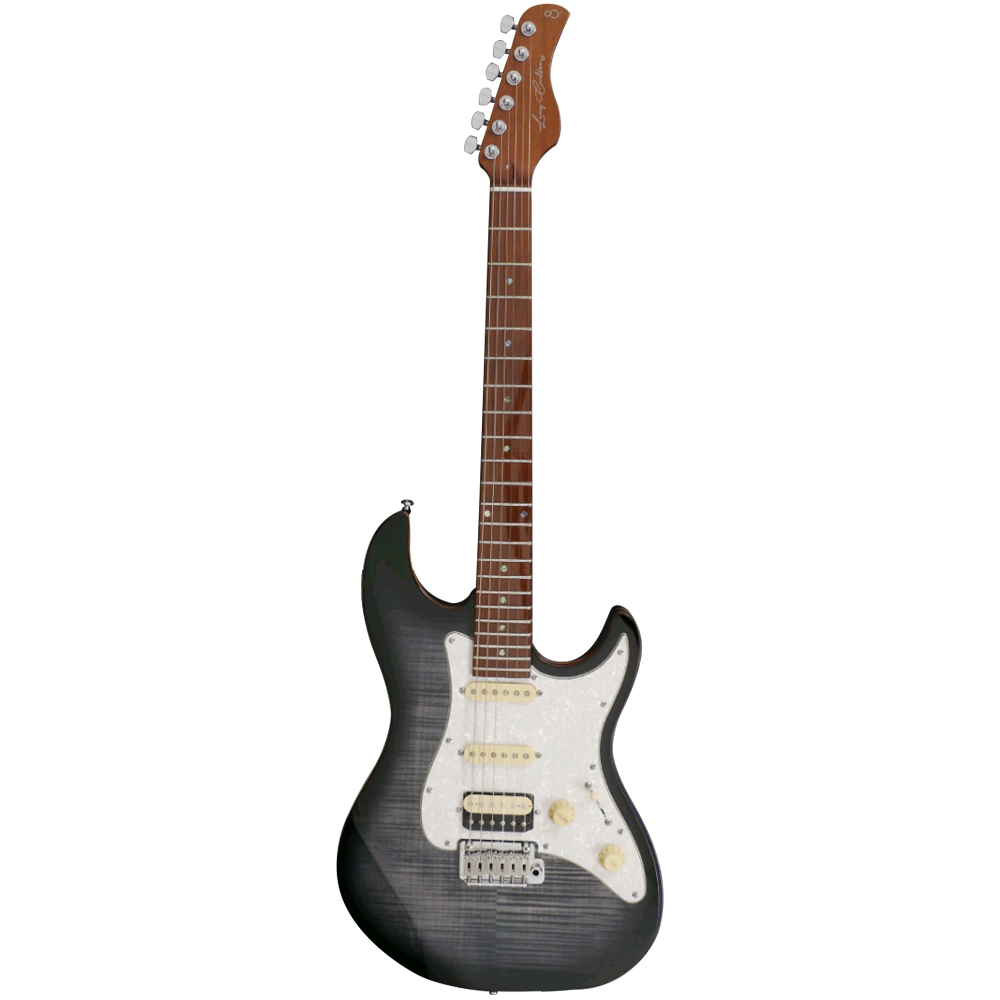 Sire Larry Carlton S7 FM Electric Guitar | Flamed Maple S-Style Guitar | Ivory & Pearl Pick Up