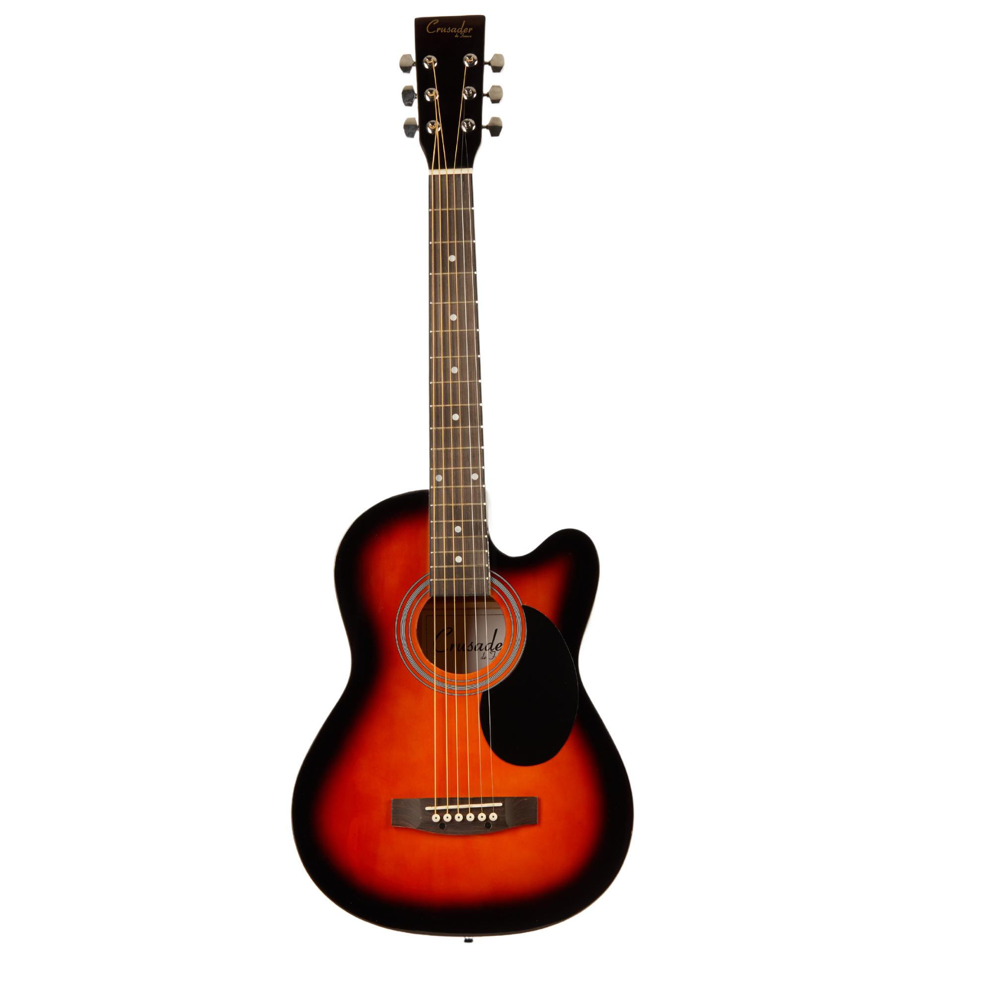 Crusader 36 Inch Junior Guitar With Bag - Sunburst Colour – Symphonymuzik