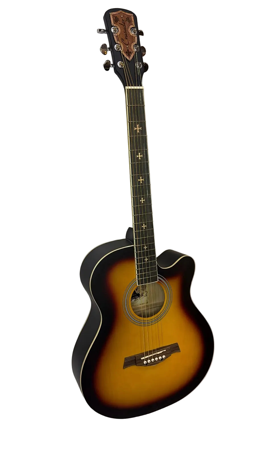 Crusader CF-4000 40" Acoustic Guitar – Sunburst