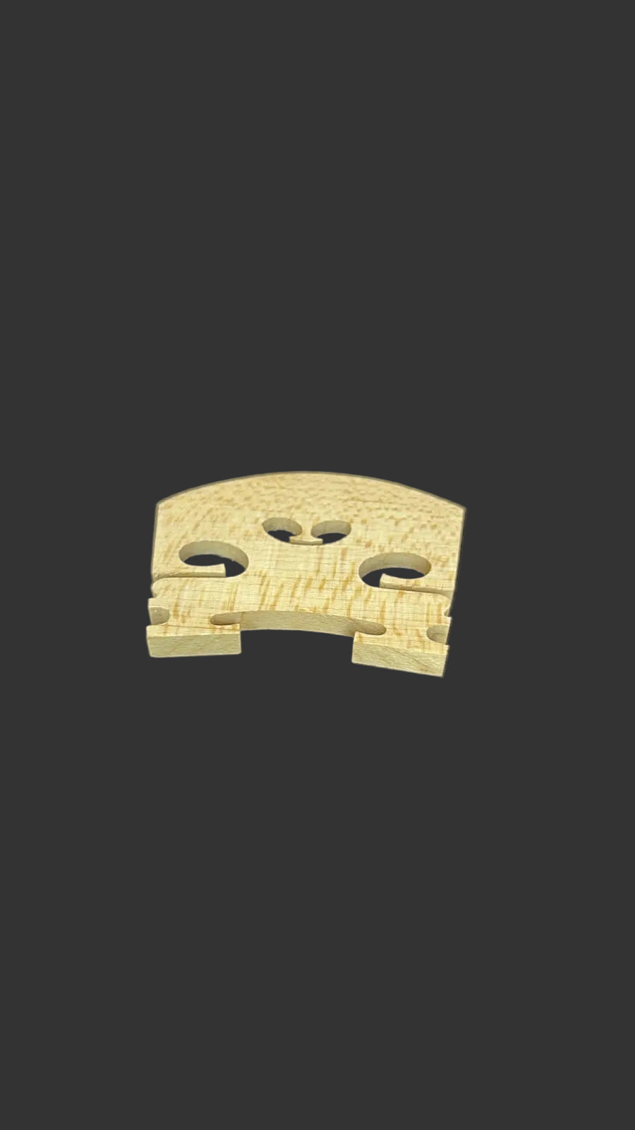 Tristar Violin Wooden Bridge – Full Size 4/4