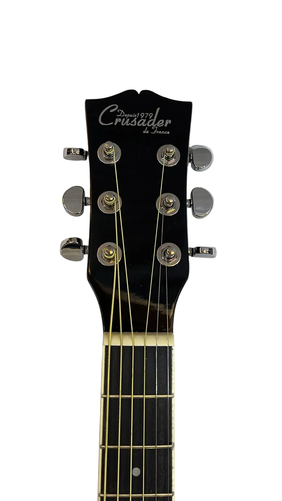 Crusader 36" Acoustic Guitar | Black | 3/4 Size Student Guitar