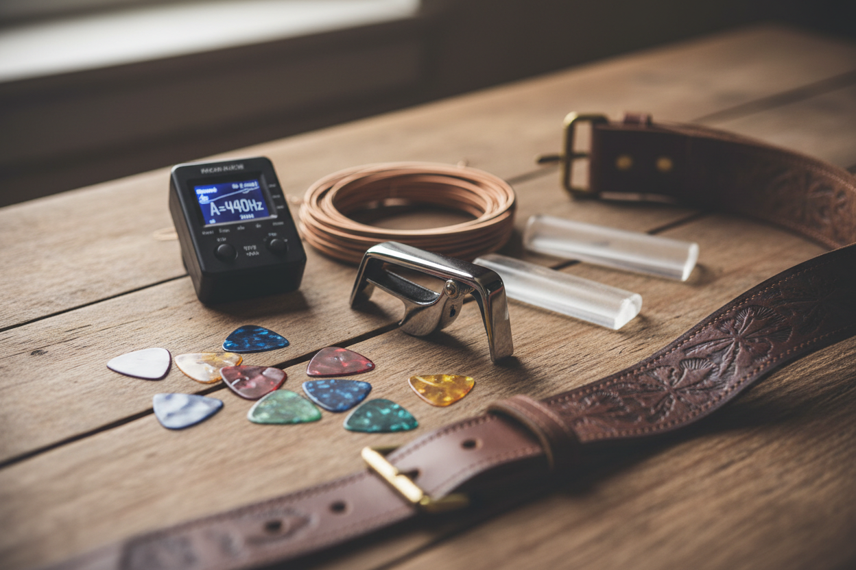 Essential Guitar Accessories: Types, Uses & Importance | Symphonymuzik