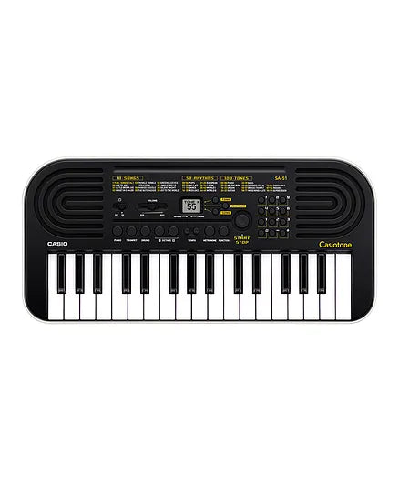 Casiotone Mini Keyboard SA-51 with Piano tones, Black