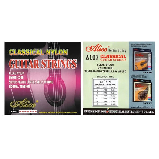 ALICE CLASSICAL GUITAR STRINGS A107N