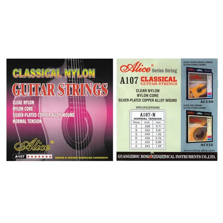 ALICE CLASSICAL GUITAR STRINGS A107N – Symphonymuzik