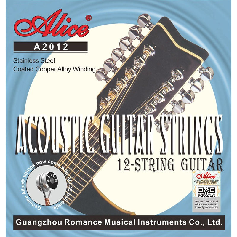 ALICE 12 STRINGS  GUITAR STRINGS A2012