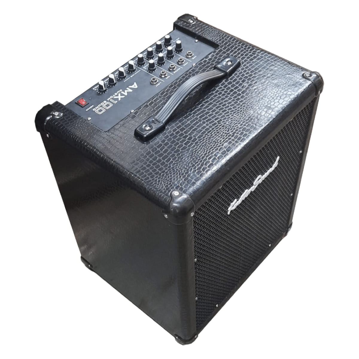 Kustom Sound Amplispeaker AMX 100 – Guitar Amplifier Speaker | Professional Audio | Studio Monitoring | Home Audio
