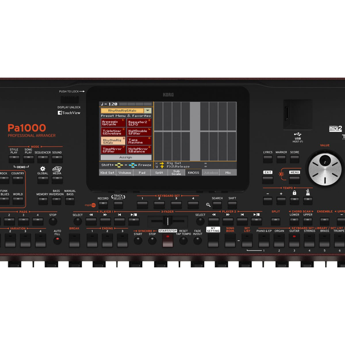 Korg Arranger Keyboard PA-1000
