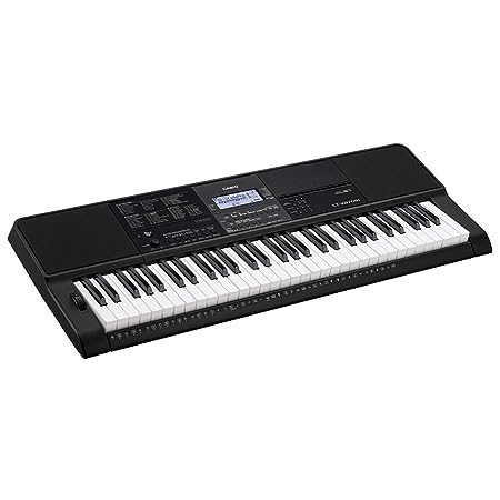 Casio CT-X870IN 61-Key Portable Keyboard with Piano tones, Black