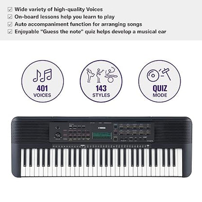 YAMAHA PSR-E273 PORTABLE KEYBOARD WITH 61 KEYS