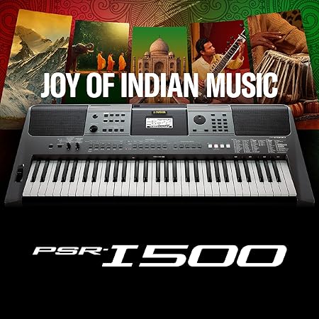 YAMAHA PSR-I500 PORTABLE KEYBOARD WITH ADAPTOR