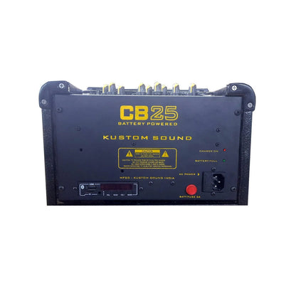 Kustom Sound CB25 25W Battery Powered Amplispeaker – Portable Guitar Amp
