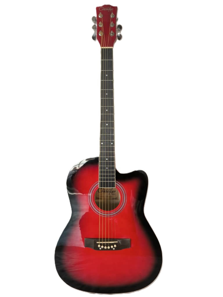 Crusader CF-391 39" Venetian Cutaway Acoustic Guitar
