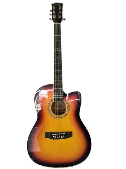 Crusader CF-391 39" Venetian Cutaway Acoustic Guitar