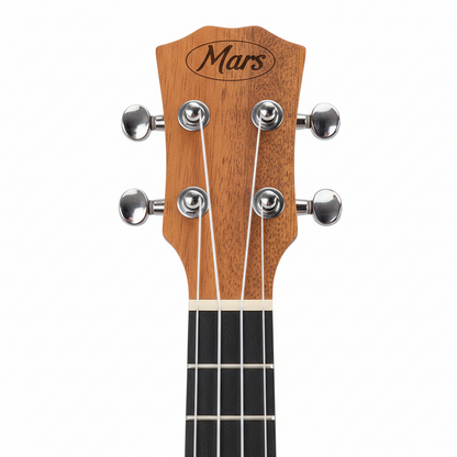 Mars M-UK 24 Natural Handrubbed Finish Wood Body Ukulele