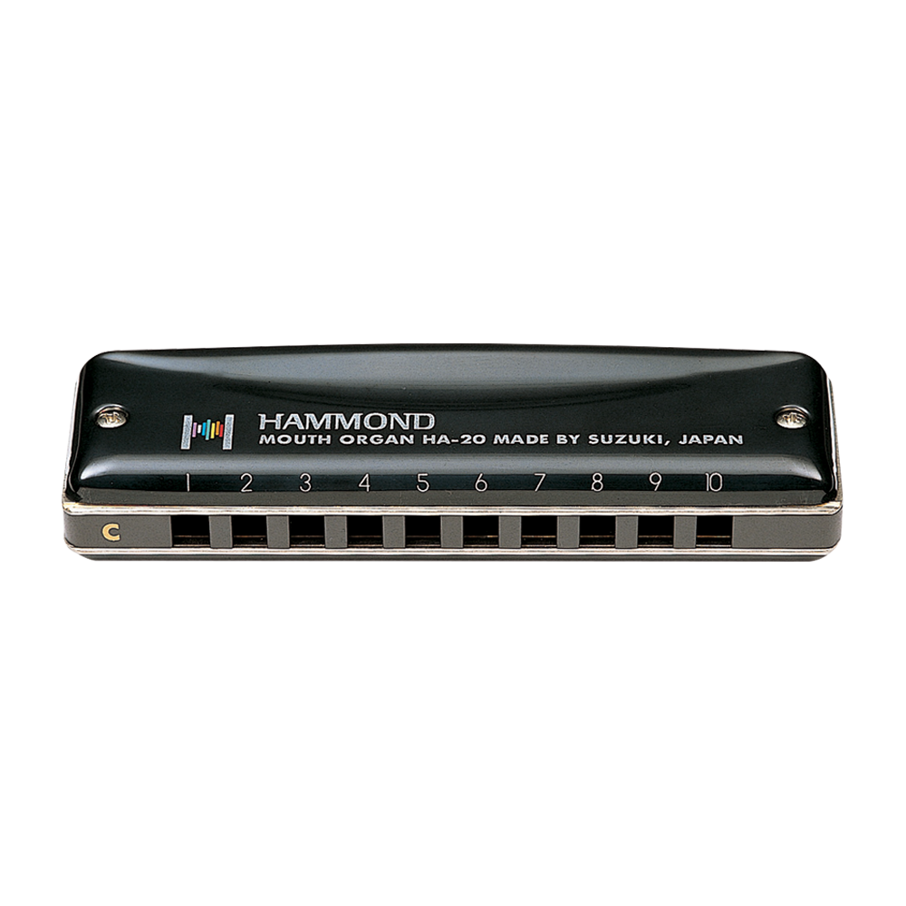 Suzuki Hammond Pro Master HA-20C Harmonica – Key of C