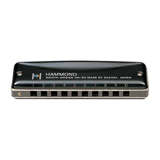 Suzuki Hammond Pro Master HA-20C Harmonica – Key of C