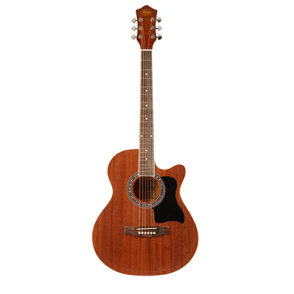 Mars Semi Acoustic Guitar 405 EQ (Mahagony Colour)