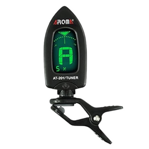Aroma AT-201 Chromatic Clip-On Tuner for Guitar Bass Ukulele Violin
