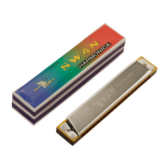 Swan SW 20 Harmonica in Paper Box