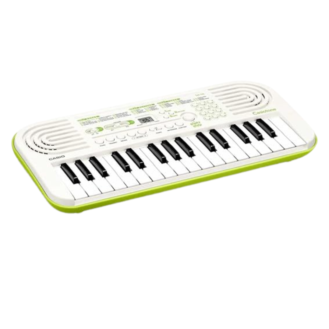 Casiotone Mini Keyboard SA-50 with Piano tones, White