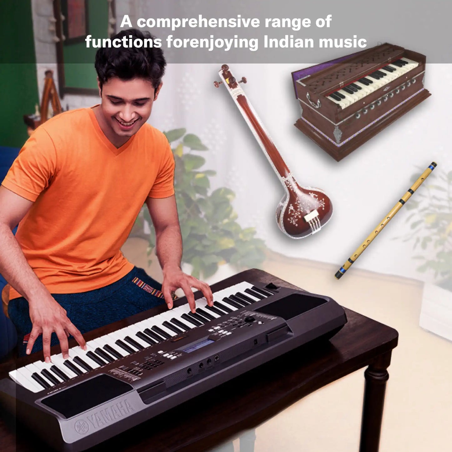 Yamaha PSR-I300 Portable Keyboard 61 Keys | Made in India