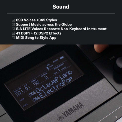 Yamaha PSR-E583 Portable Keyboard – 61 Keys with Auto Accompaniment