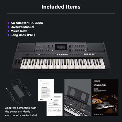Yamaha PSR-E583 Portable Keyboard – 61 Keys with Auto Accompaniment