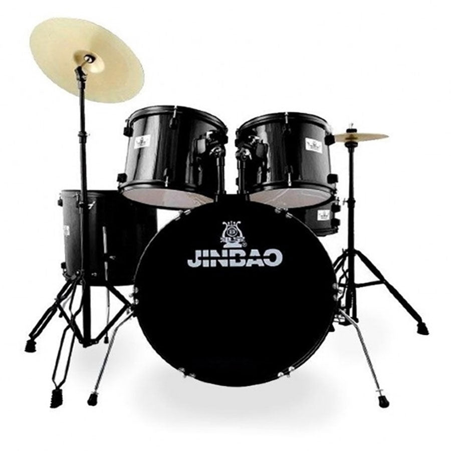 JINBAO (5 PCS) DRUM SET - JBP1103 (WITH BLACK POWDER COATED HARDWARE)