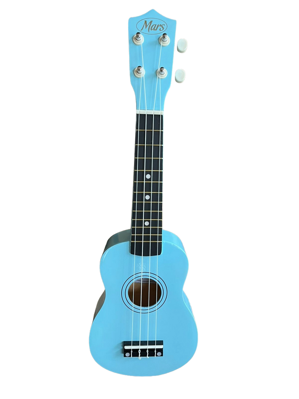 Mars Ukulele Soprano | Sky Blue | 4 String Beginner