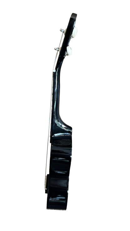 Mars Soprano Ukulele 4 String Black - Beginner to Intermediate Uke