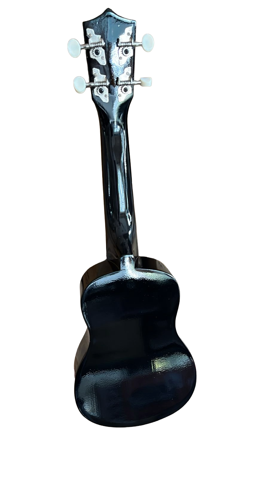 Mars Soprano Ukulele 4 String Black - Beginner to Intermediate Uke