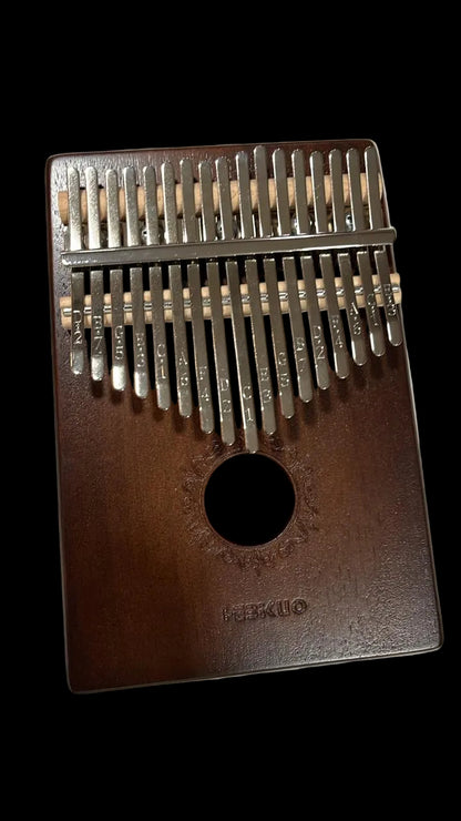 17-Key Kalimba with Accessories – Thumb Piano for Beginners & Professionals