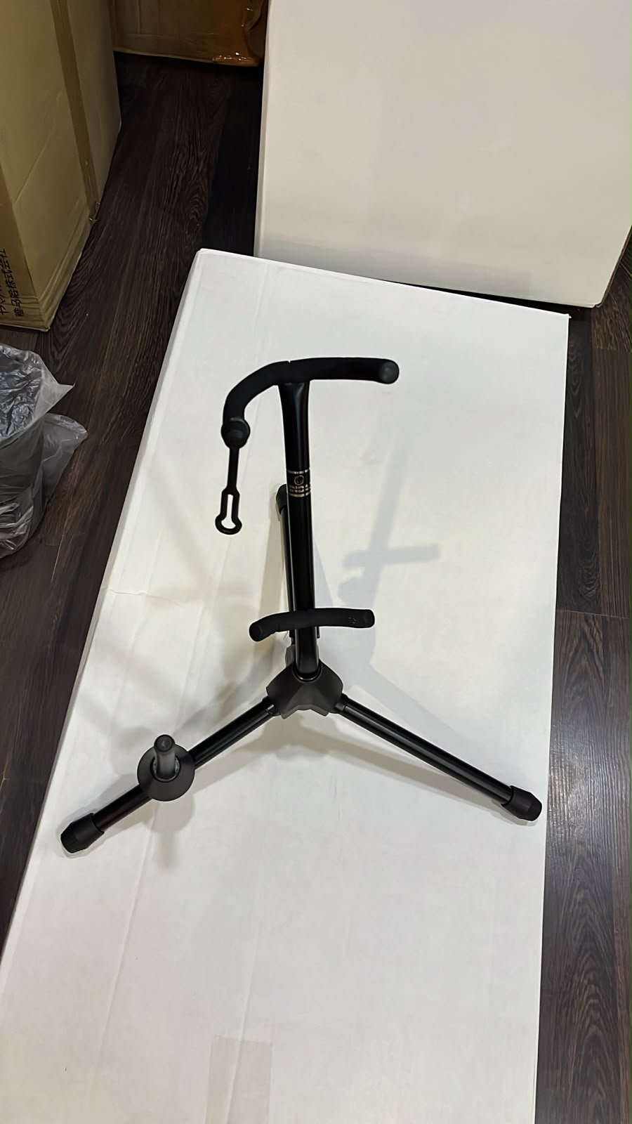 JINBAO Saxophone Stand SS-18C | Alto & Tenor Sax Stand with Flute & Clarinet Holder
