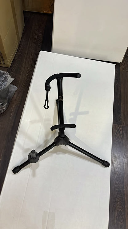 JINBAO Saxophone Stand SS-18C | Alto & Tenor Sax Stand with Flute & Clarinet Holder