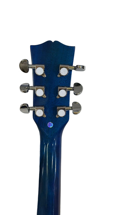 Crusader 36" Acoustic Guitar | Blue | 3/4 Size Student Guitar