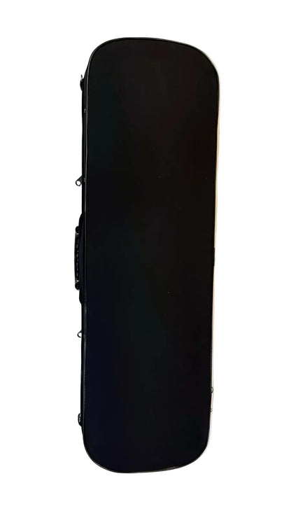 Tristar Oblong Violin Case 4/4 Size – Dual Bow & Accessory Storage
