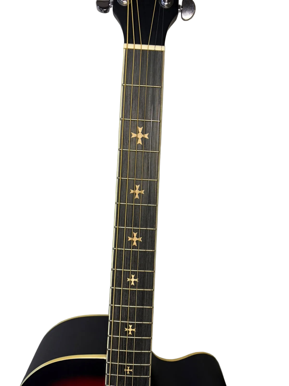 CRUSADER CF-4000 | 40" ACOUSTIC GUITAR - RED