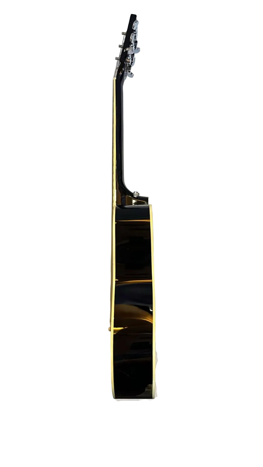 Crusader 36" Acoustic Guitar | Black | 3/4 Size Student Guitar