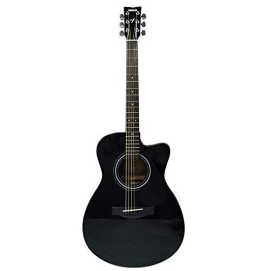 YAMAHA FS80C BLACK CONCERT CUTAWAY GUITAR