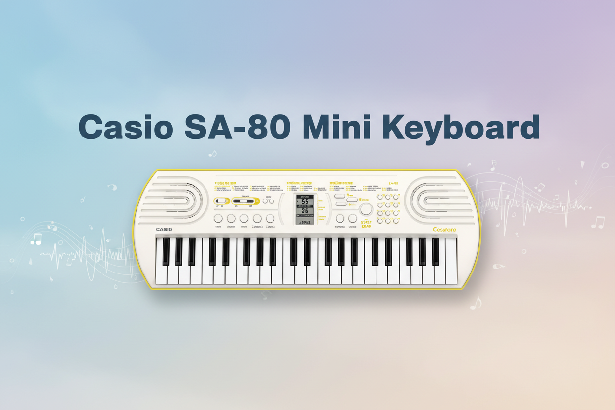 Full-width banner for Casio SA-80 without side padding
