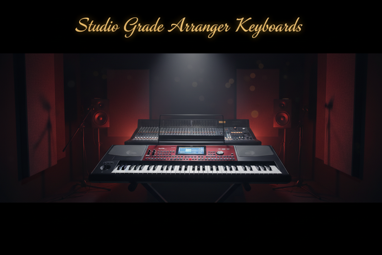 Studio Grade Arranger Keyboards - Korg PA Banner